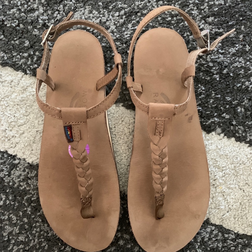 Rainbow sandals